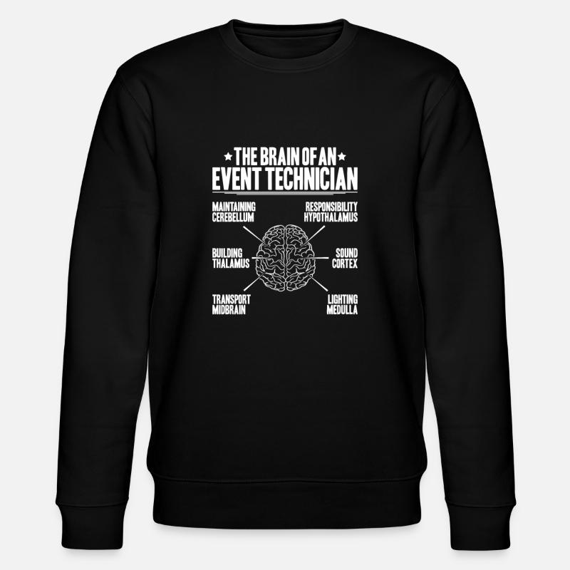 Veranstaltungstechniker Technicien événementiel - Sweat bio CHANGER Stanley/Stella Unisexe - noir