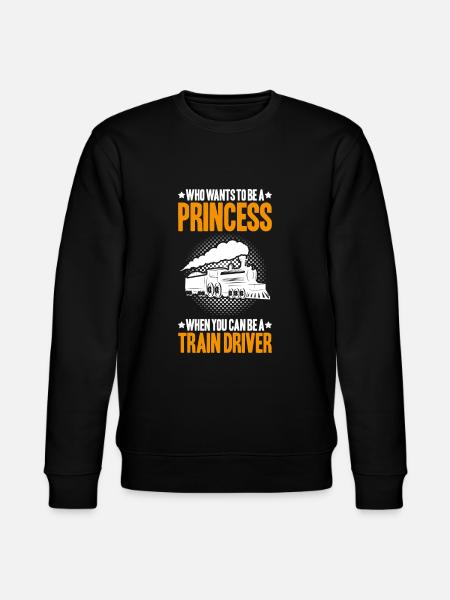 Triebfahrzeugführer Lokführer Train Driver - Stanley/Stella CHANGER Unisex Organic Sweatshirt - black