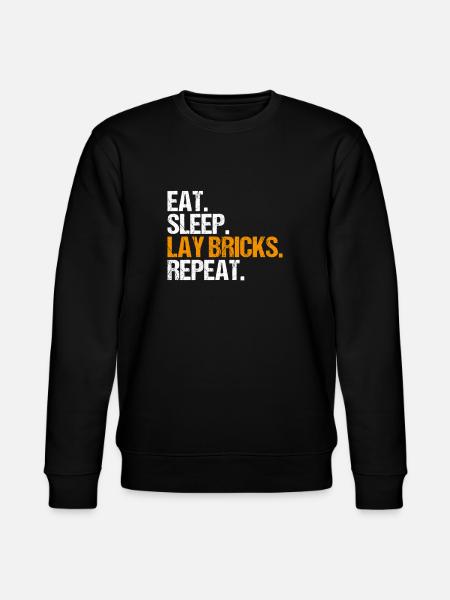 Master Masonry Masonry Bricklayer Mason - Stanley/Stella CHANGER Unisex Organic Sweatshirt - black