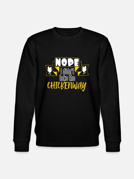 VTT Chickenway - Sweat bio CHANGER Stanley/Stella Unisexe - noir