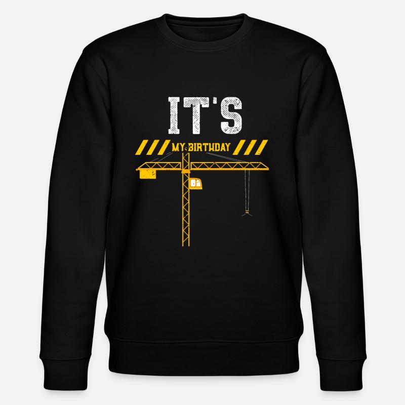 It's My Birthday - Stanley/Stella Unisex Bio-Sweatshirt CHANGER  - Schwarz
