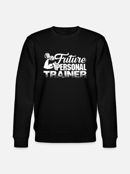Personal Trainer Future Personal Trainer - Stanley/Stella CHANGER Unisex Organic Sweatshirt - black