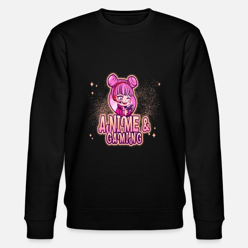 Anime & Gaming - Stanley/Stella Unisex Bio-Sweatshirt CHANGER  - Schwarz