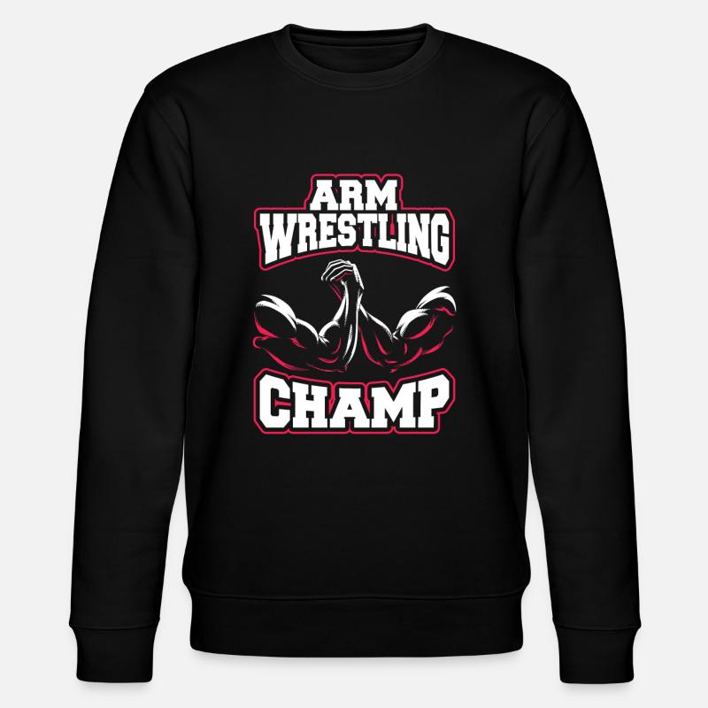 ARM WRESTLING CHAMP - Sweat bio CHANGER Stanley/Stella Unisexe - noir