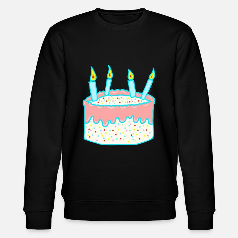 Anniversaire - gâteaux - cadeau - Sweat bio CHANGER Stanley/Stella Unisexe - noir