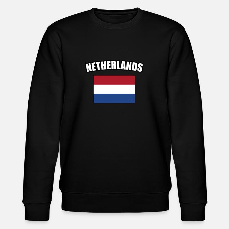 Pays-Bas Pays-Bas Pays-Bas Cadeau - Sweat bio CHANGER Stanley/Stella Unisexe - noir