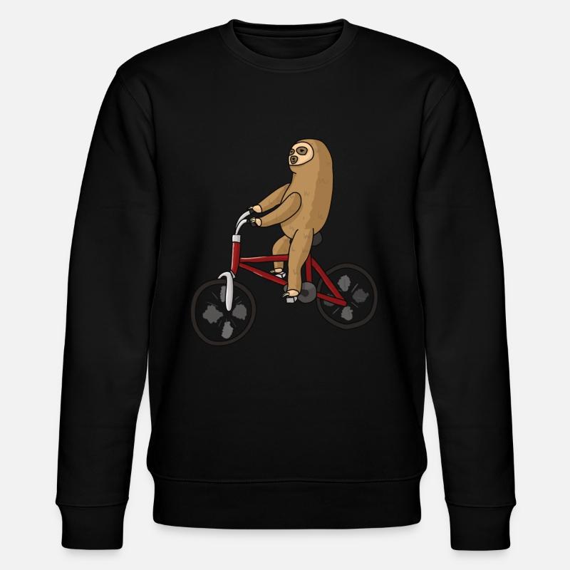 Vélo Paresseux - Sweat bio CHANGER Stanley/Stella Unisexe - noir