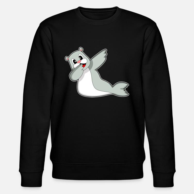 Danse hip-hop Seal - Sweat bio CHANGER Stanley/Stella Unisexe - noir