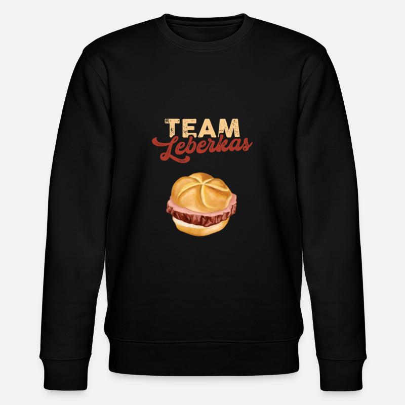 Team Leberkas - Stanley/Stella Unisex Bio-Sweatshirt CHANGER  - Schwarz