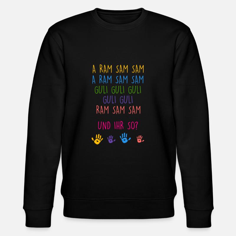 Erzieher Spruch - Stanley/Stella Unisex Bio-Sweatshirt CHANGER  - Schwarz