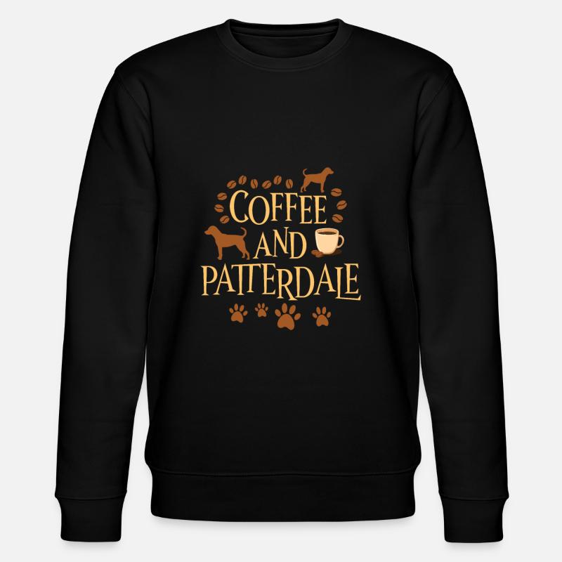 Kaffee und Patterdale - Stanley/Stella Unisex Bio-Sweatshirt CHANGER - Schwarz