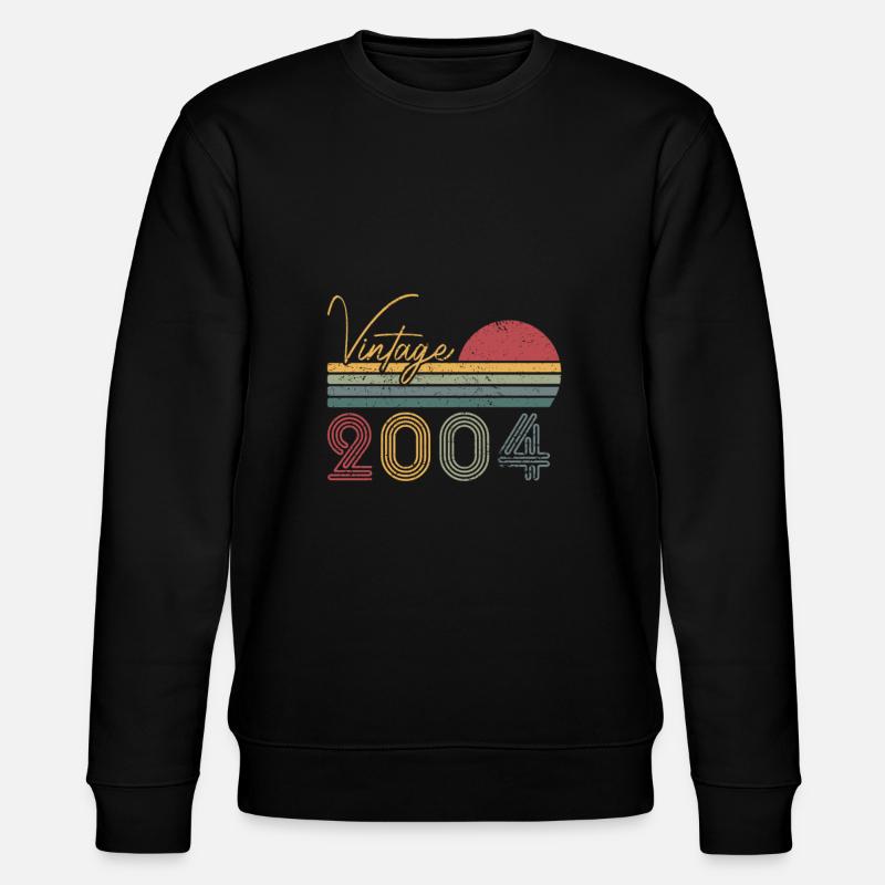2004 Édition Limitée - Sweat bio CHANGER Stanley/Stella Unisexe - noir