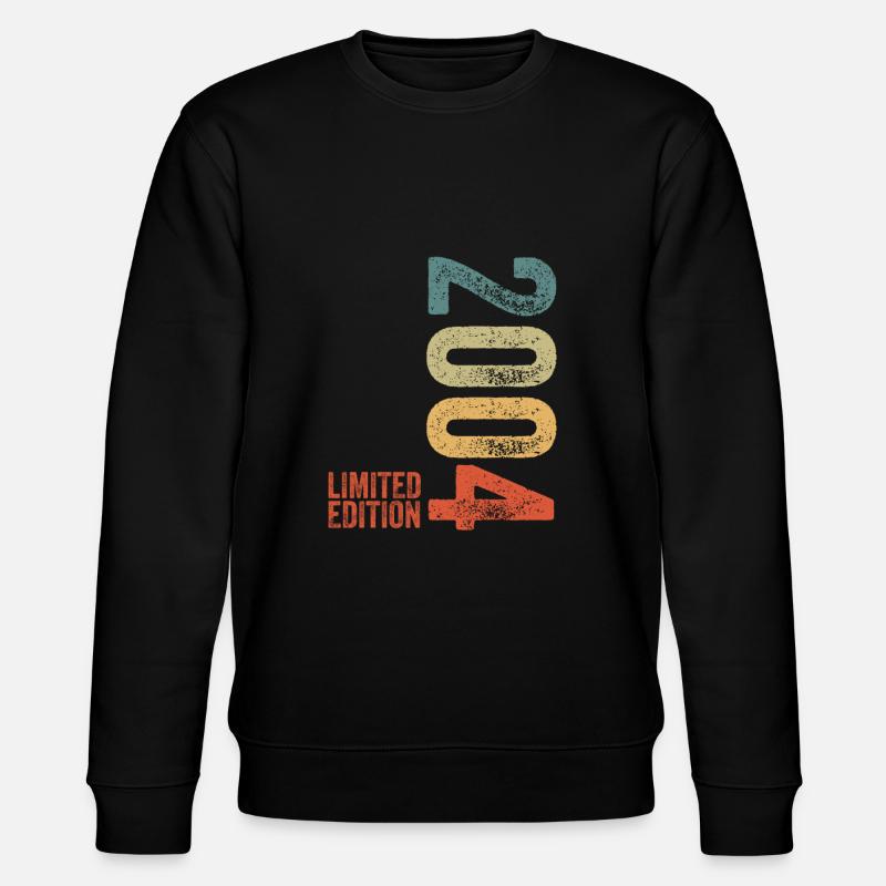 2004 Limited Edition - Stanley/Stella Unisex Bio-Sweatshirt CHANGER  - Schwarz