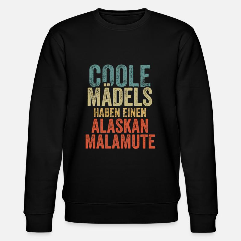 Alaskan Malamute - Stanley/Stella Unisex Bio-Sweatshirt CHANGER  - Schwarz