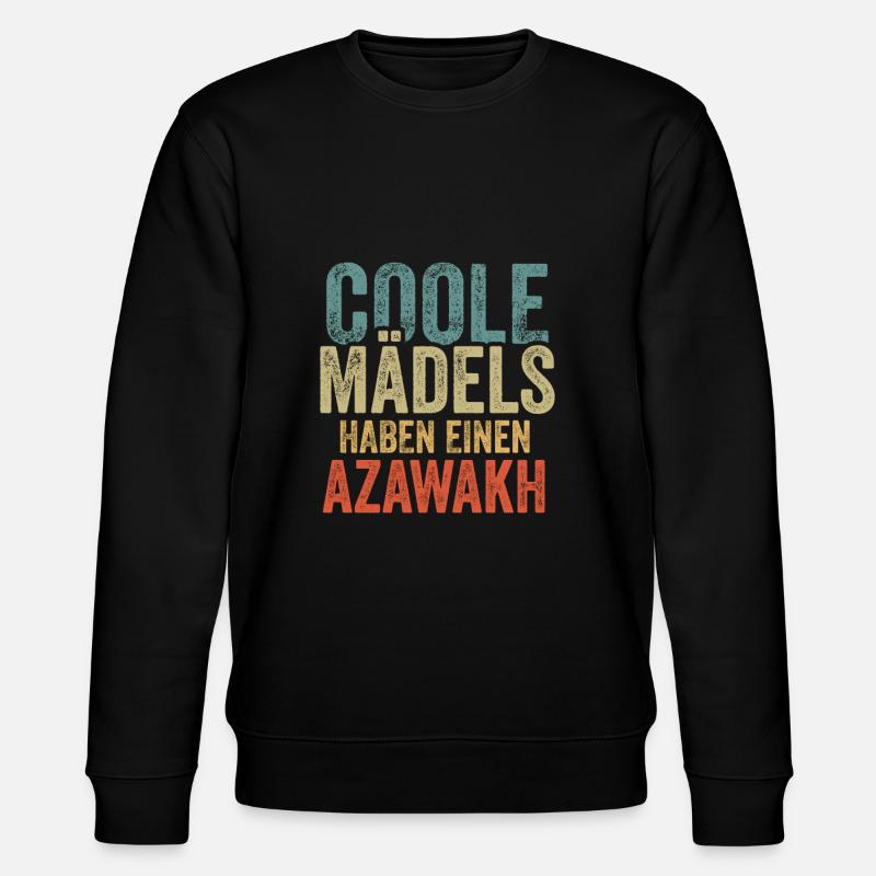 Azawakh - Stanley/Stella Unisex Bio-Sweatshirt CHANGER  - Schwarz