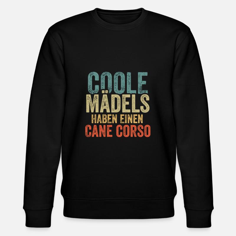 Cane Corso - Stanley/Stella Unisex Bio-Sweatshirt CHANGER  - Schwarz