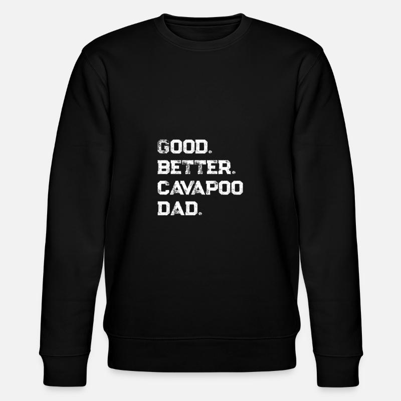 Cavapoo - Stanley/Stella CHANGER Unisex Organic Sweatshirt - black