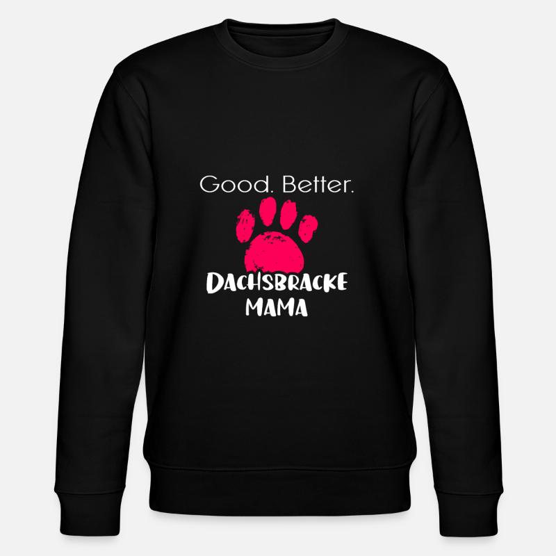 Dachsbracke - Stanley/Stella CHANGER Unisex Organic Sweatshirt - black