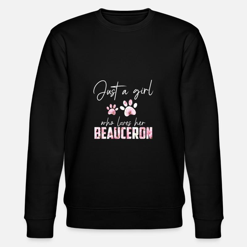 Beauceron - Stanley/Stella Unisex Bio-Sweatshirt CHANGER  - Schwarz