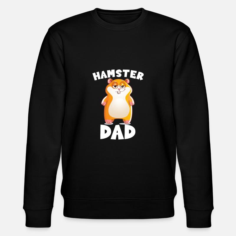 Papa hamster - Sweat bio CHANGER Stanley/Stella Unisexe - noir