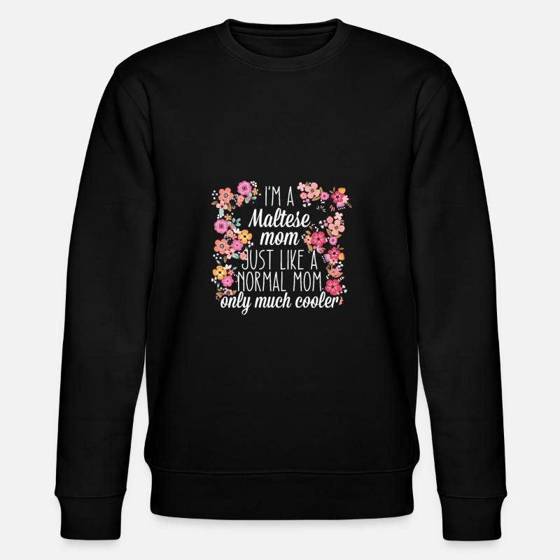 Maman maltaise - Sweat bio CHANGER Stanley/Stella Unisexe - noir