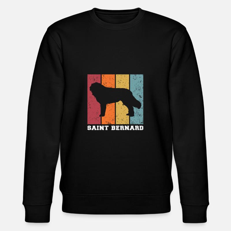 Saint-bernard - Sweat bio CHANGER Stanley/Stella Unisexe - noir
