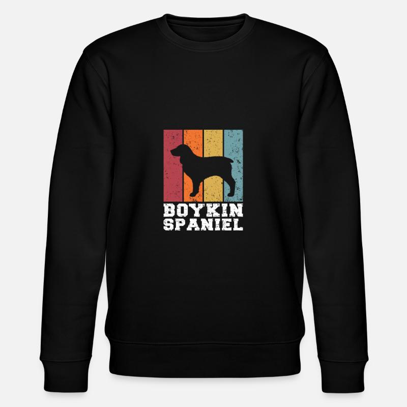 Boykin Spaniel - Stanley/Stella Unisex Bio-Sweatshirt CHANGER  - Schwarz