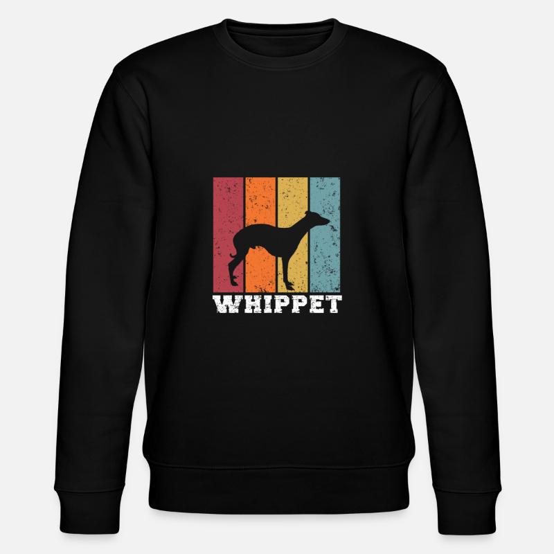 Whippet - Stanley/Stella Unisex Bio-Sweatshirt CHANGER  - Schwarz