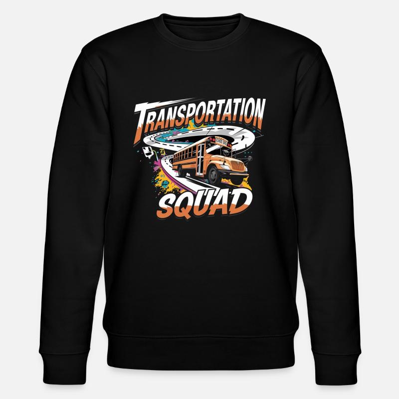 Transportation Squad 4 - Stanley/Stella Unisex Bio-Sweatshirt CHANGER  - Schwarz