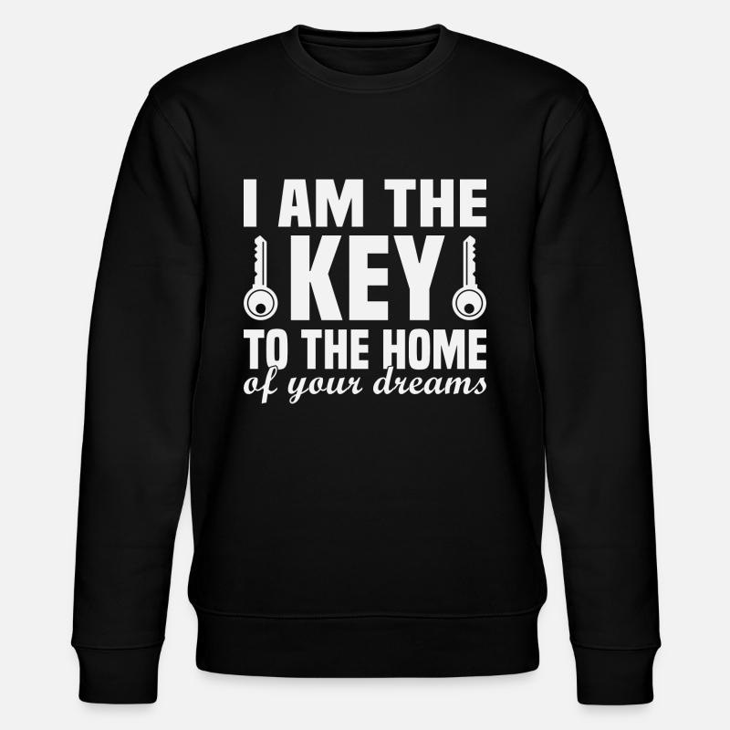 Agent immobilier - Sweat bio CHANGER Stanley/Stella Unisexe - noir