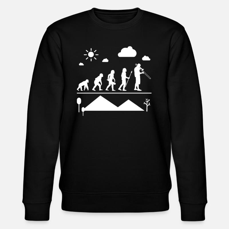 Posaune Posaune Evolution - Stanley/Stella Unisex Bio-Sweatshirt CHANGER - Schwarz