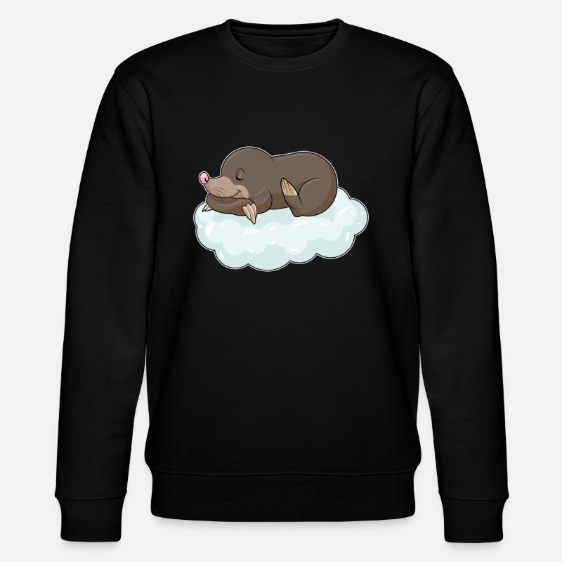 Taupe sur les nuages - Sweat bio CHANGER Stanley/Stella Unisexe - noir