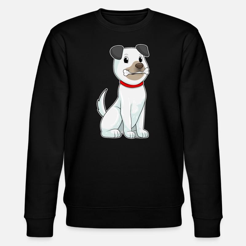 Chien avec des os - Sweat bio CHANGER Stanley/Stella Unisexe - noir