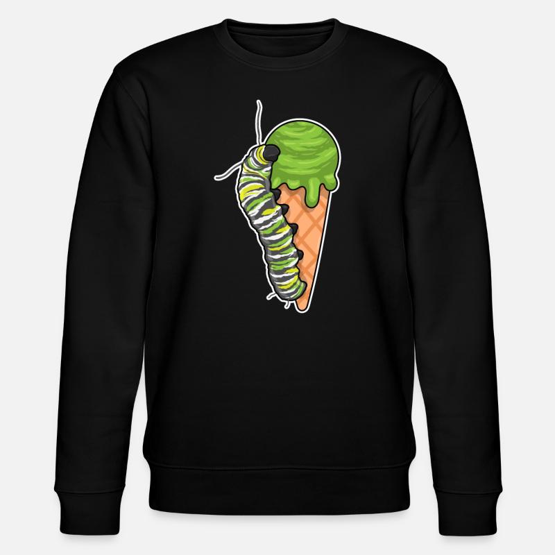 Glace de chenille - Sweat bio CHANGER Stanley/Stella Unisexe - noir