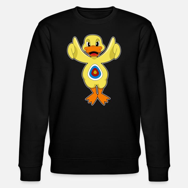 Bullseye de fléchette de canard - Sweat bio CHANGER Stanley/Stella Unisexe - noir