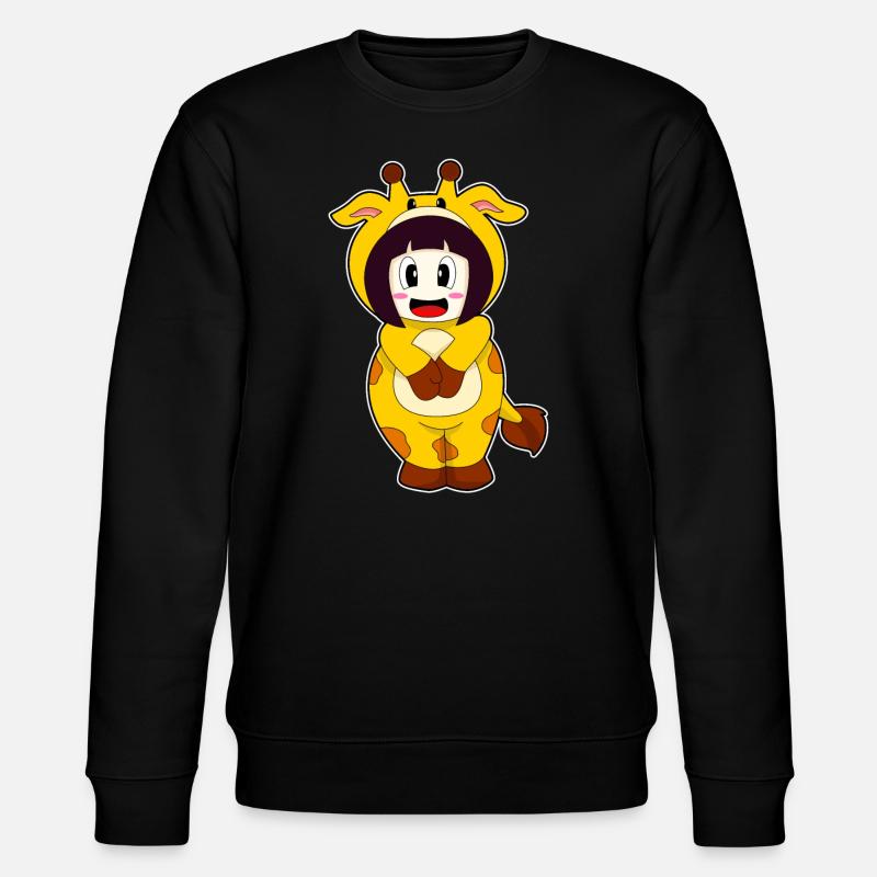 Costume de girafe - Sweat bio CHANGER Stanley/Stella Unisexe - noir