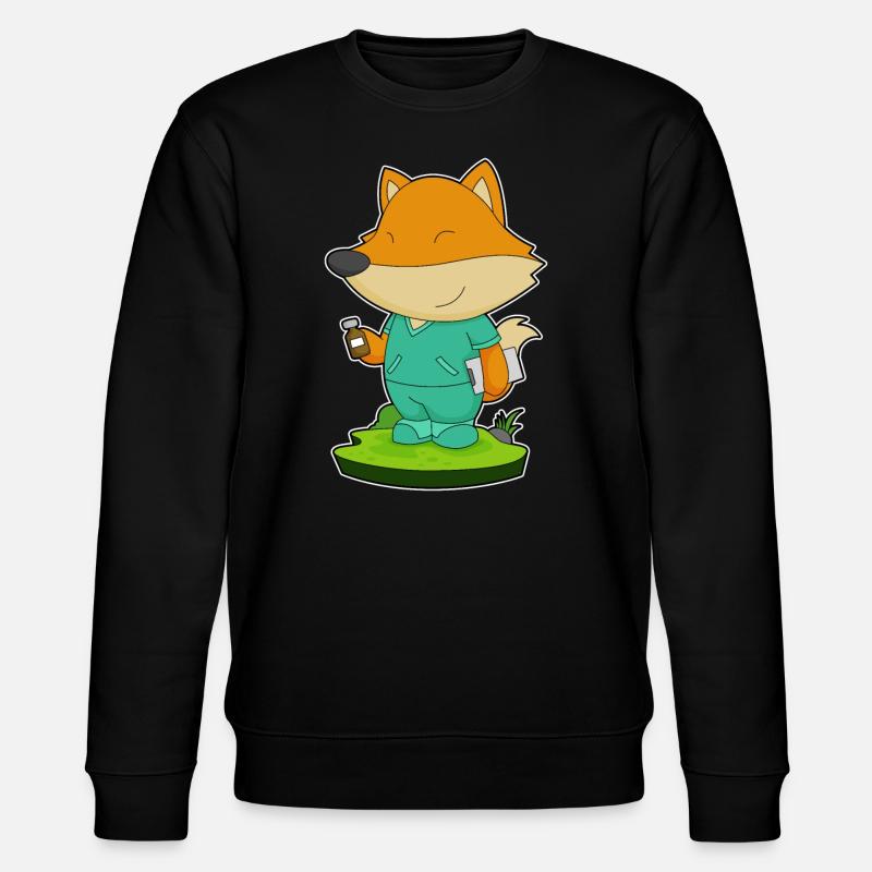 Fuchs Infirmière Médecine - Sweat bio CHANGER Stanley/Stella Unisexe - noir
