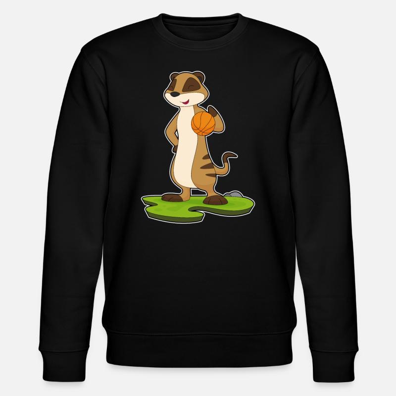Suricate Basketteur Basketteur Basket-ball - Sweat bio CHANGER Stanley/Stella Unisexe - noir