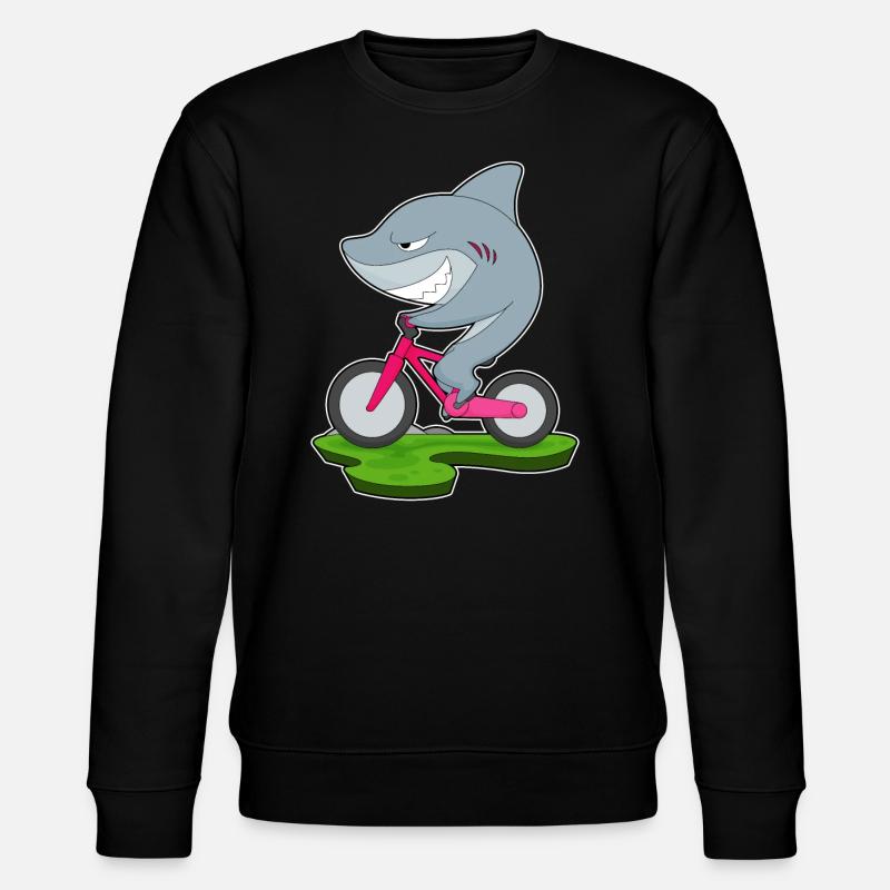 Vélo Shark - Sweat bio CHANGER Stanley/Stella Unisexe - noir