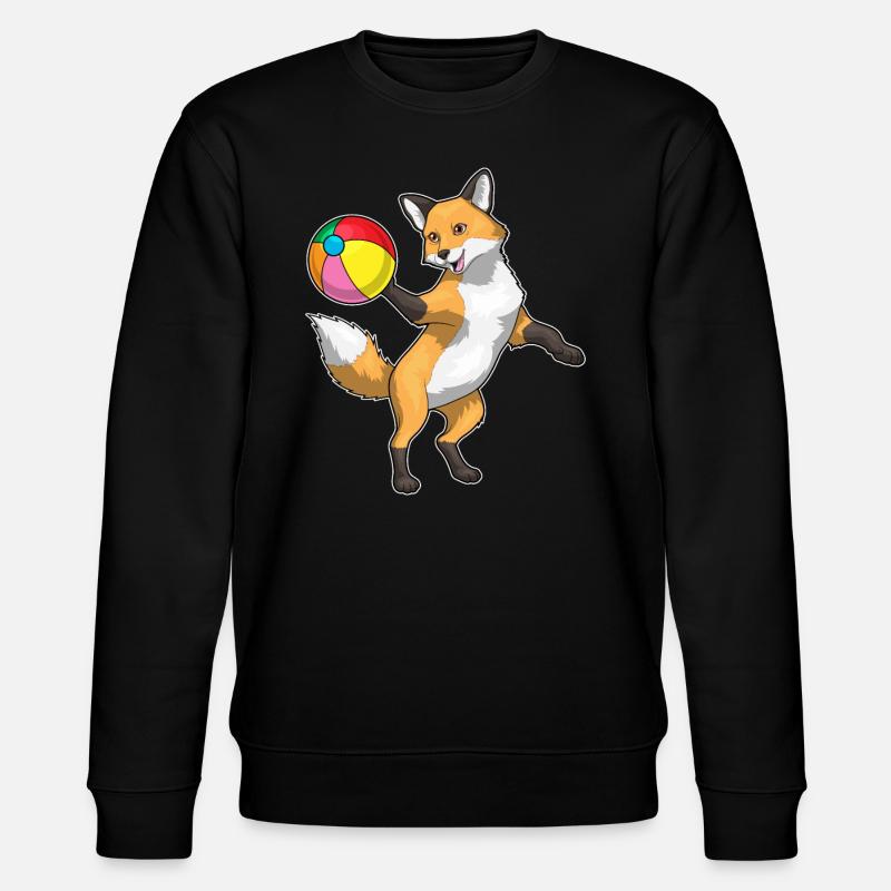Ballon de plage Fox - Sweat bio CHANGER Stanley/Stella Unisexe - noir