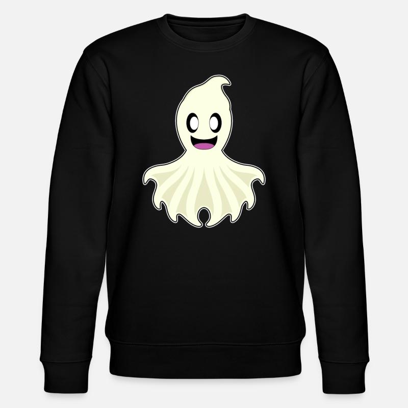 Krake Geist - Stanley/Stella Unisex Bio-Sweatshirt CHANGER  - Schwarz