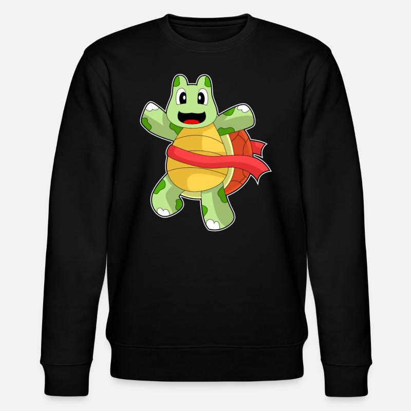 Tortue gagnante - Sweat bio CHANGER Stanley/Stella Unisexe - noir