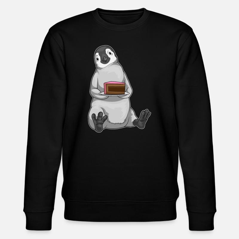 Gâteau pingouin - Sweat bio CHANGER Stanley/Stella Unisexe - noir