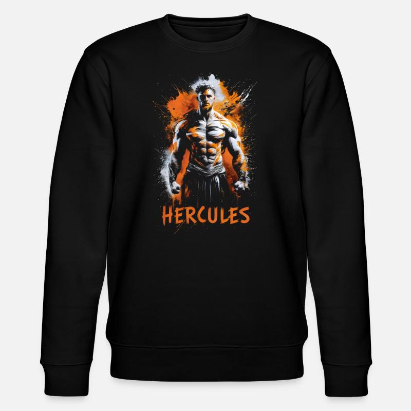 Hercule guerrier - Sweat bio CHANGER Stanley/Stella Unisexe - noir