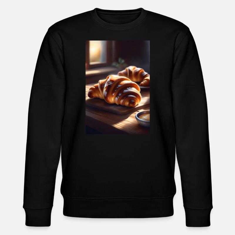 Hörnchen - Stanley/Stella Unisex Bio-Sweatshirt CHANGER  - Schwarz