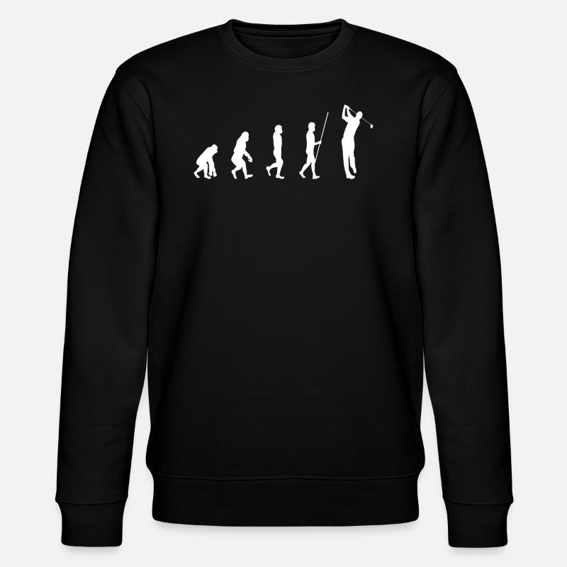 Golf Evolution Golfeur - Sweat bio CHANGER Stanley/Stella Unisexe - noir