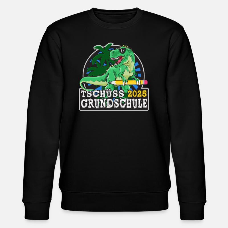Grundschule Abschluss 2025 Grundschulabschluss - Stanley/Stella Unisex Bio-Sweatshirt CHANGER  - Schwarz