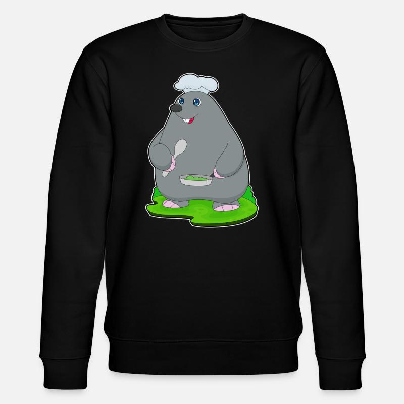 Mole Cooking Pan - Stanley/Stella CHANGER Unisex Organic Sweatshirt - black