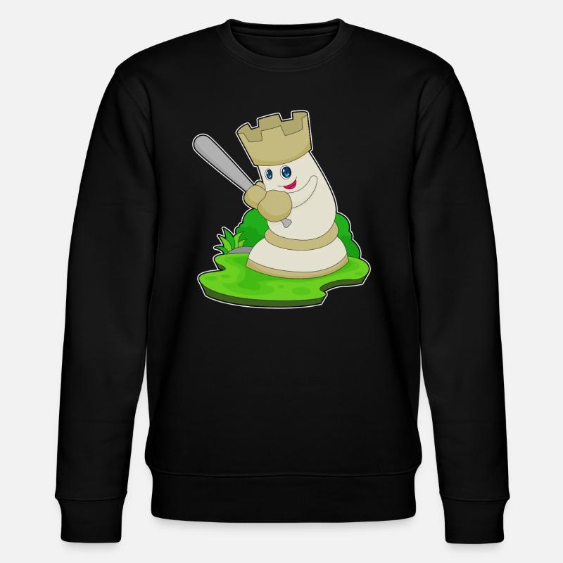 Pièce d’échecs Tour Échecs - Sweat bio CHANGER Stanley/Stella Unisexe - noir