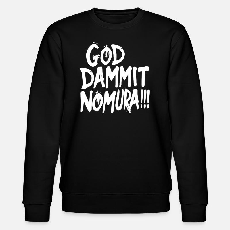 Goddammit Nomura – Design audacieux - Sweat bio CHANGER Stanley/Stella Unisexe - noir